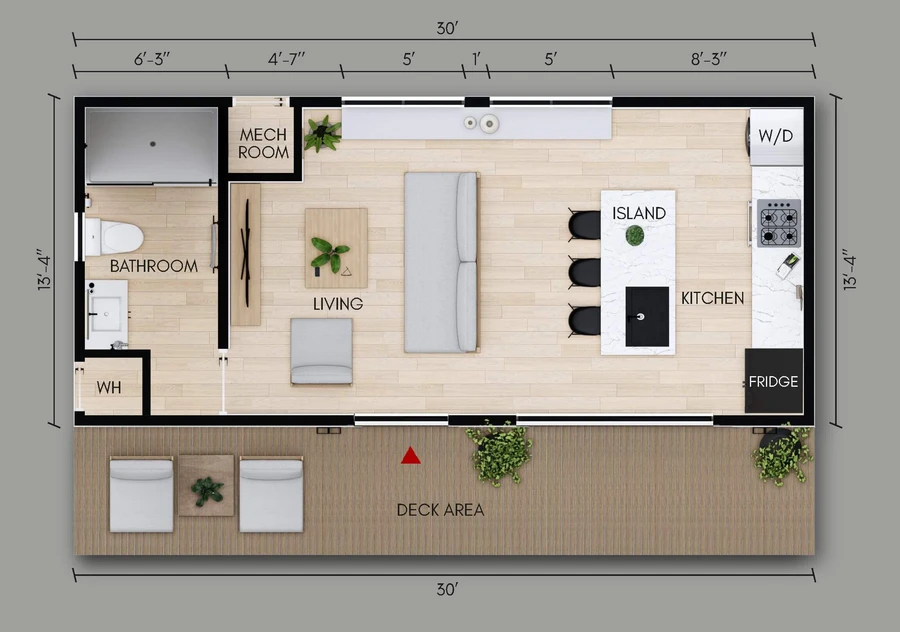 The Maverick floor plan
